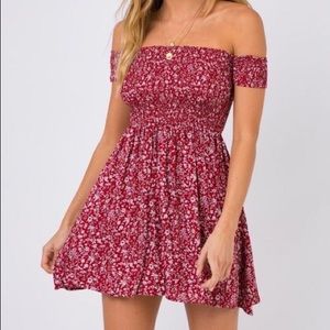 princess polly smocked floral dress